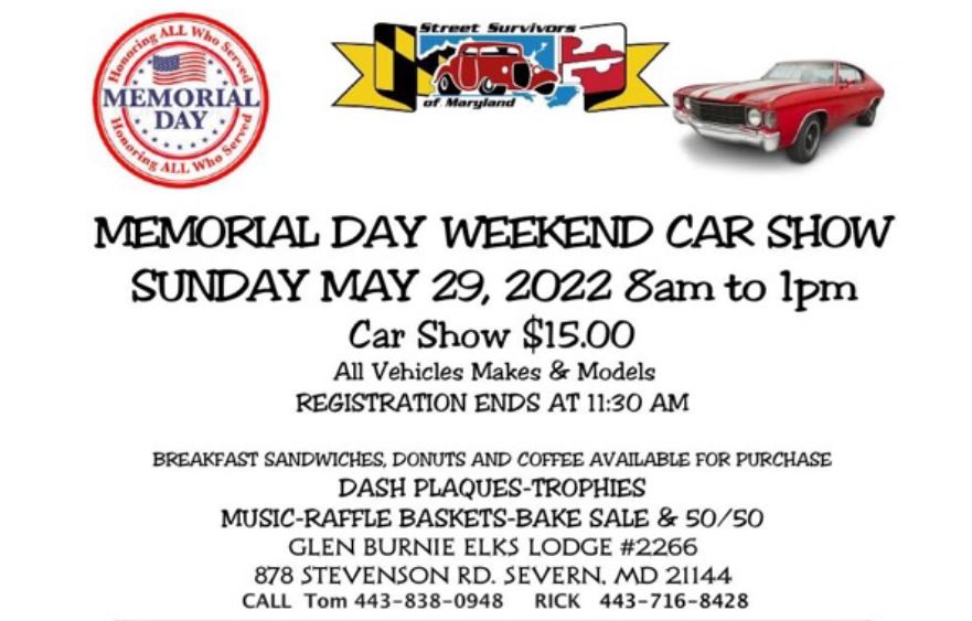 Street Survivors memorial day car show Car Show Radar
