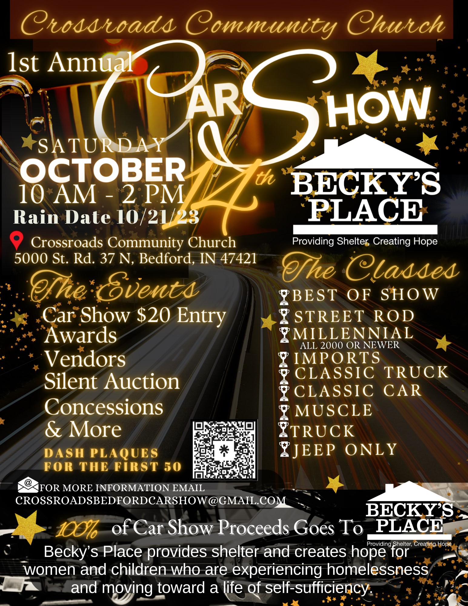 Crossroads Bedford Car Show