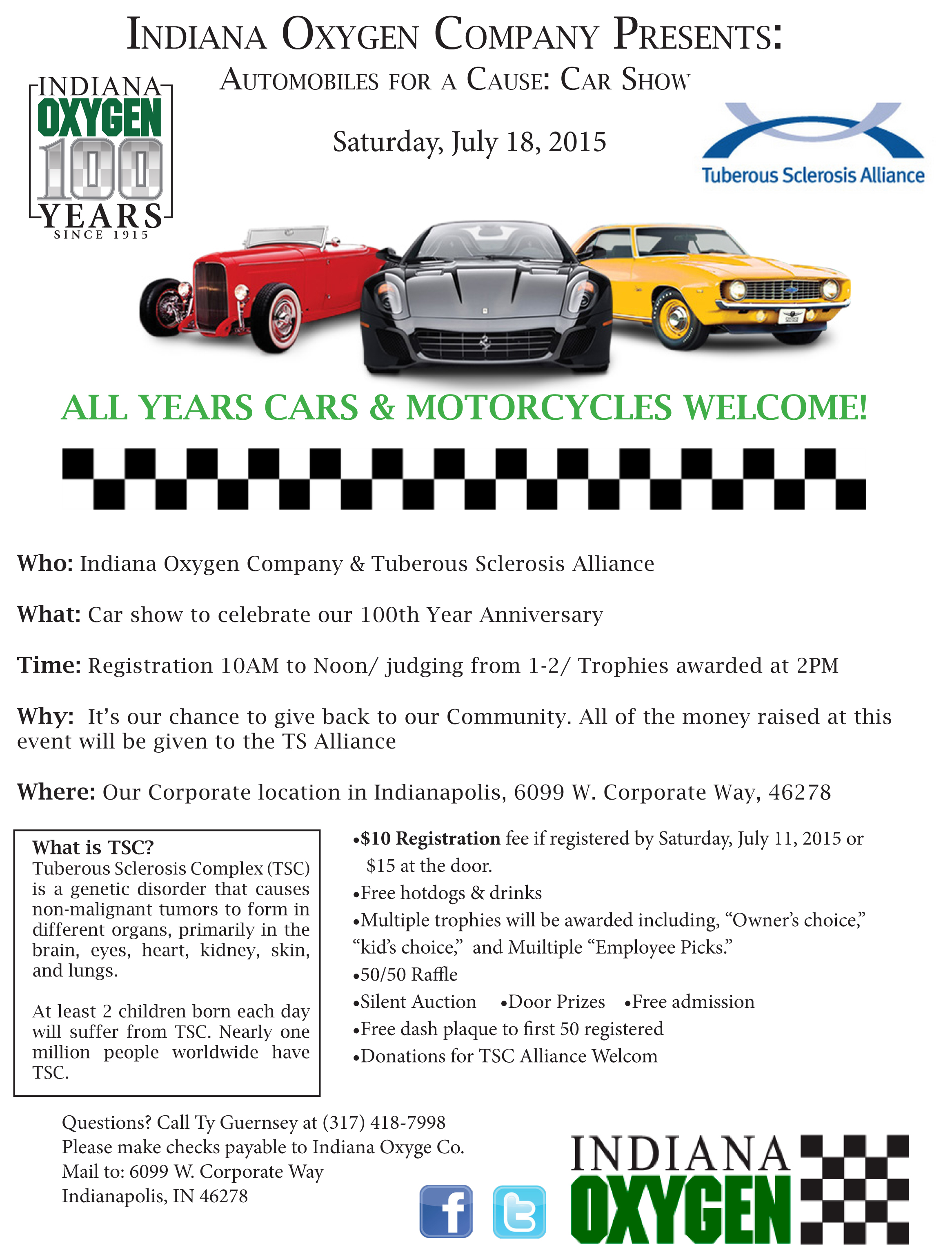 Indiana Oxygen Cars for a Cause Car Show Car Show Radar