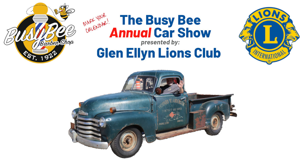 Busy Bee Car Show presented by Glen Ellyn Lions