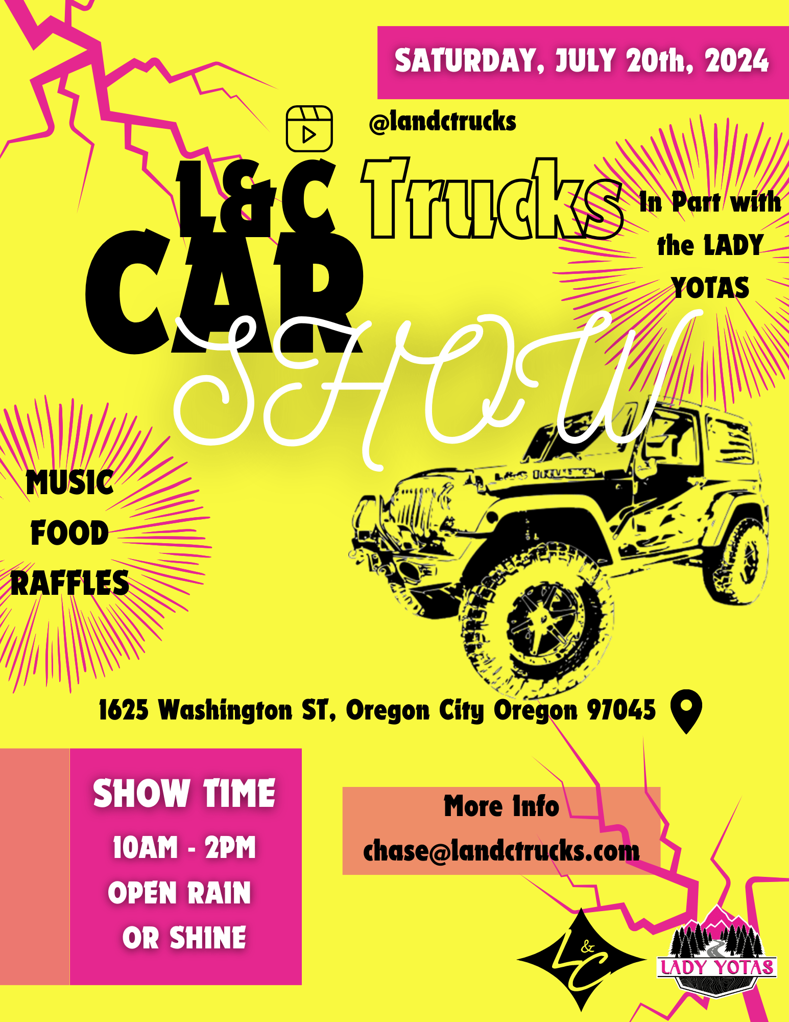 L&C Trucks Car Show Car Show Radar