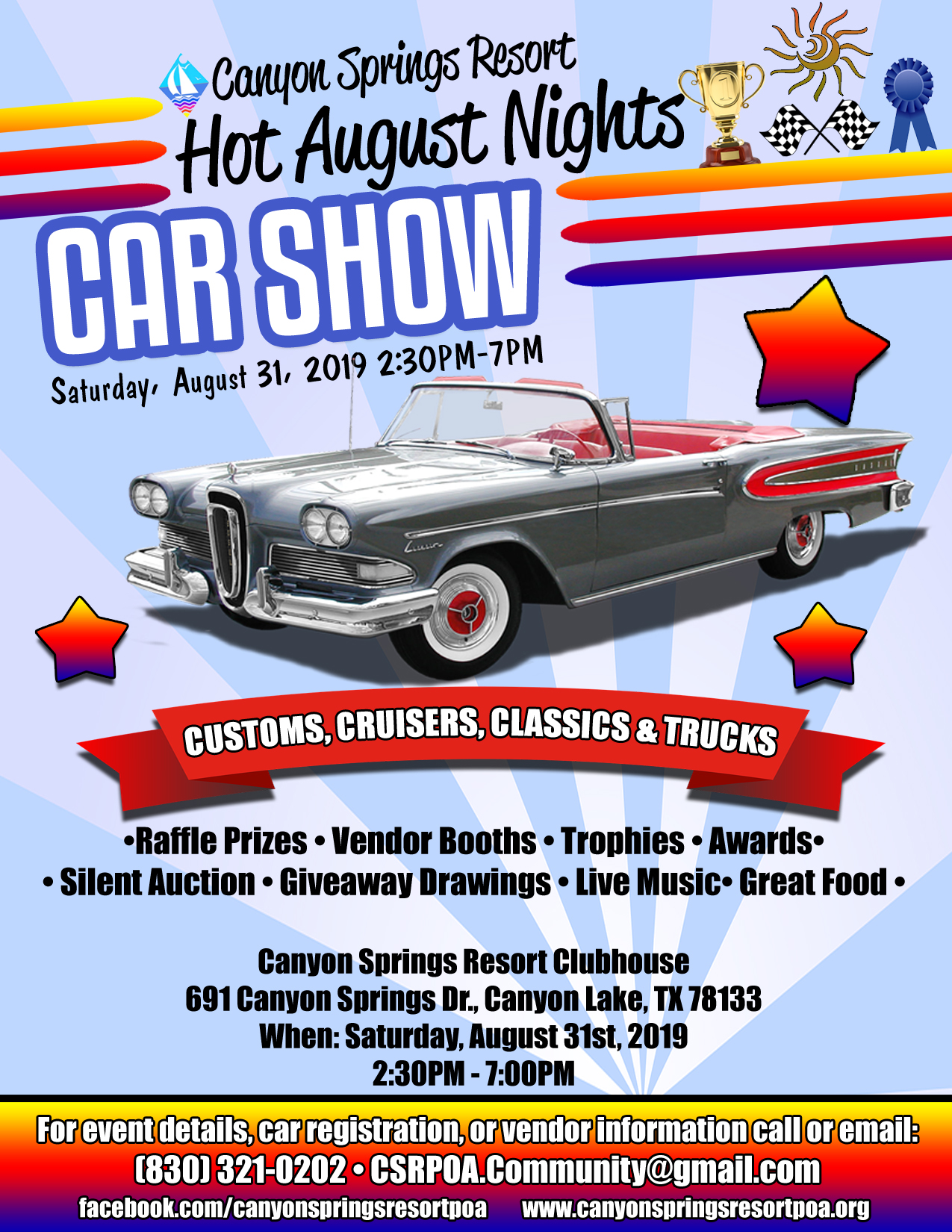 Hot August Nights Classic Car Show