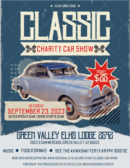 Green Valley Elks Classic Charity Car Show