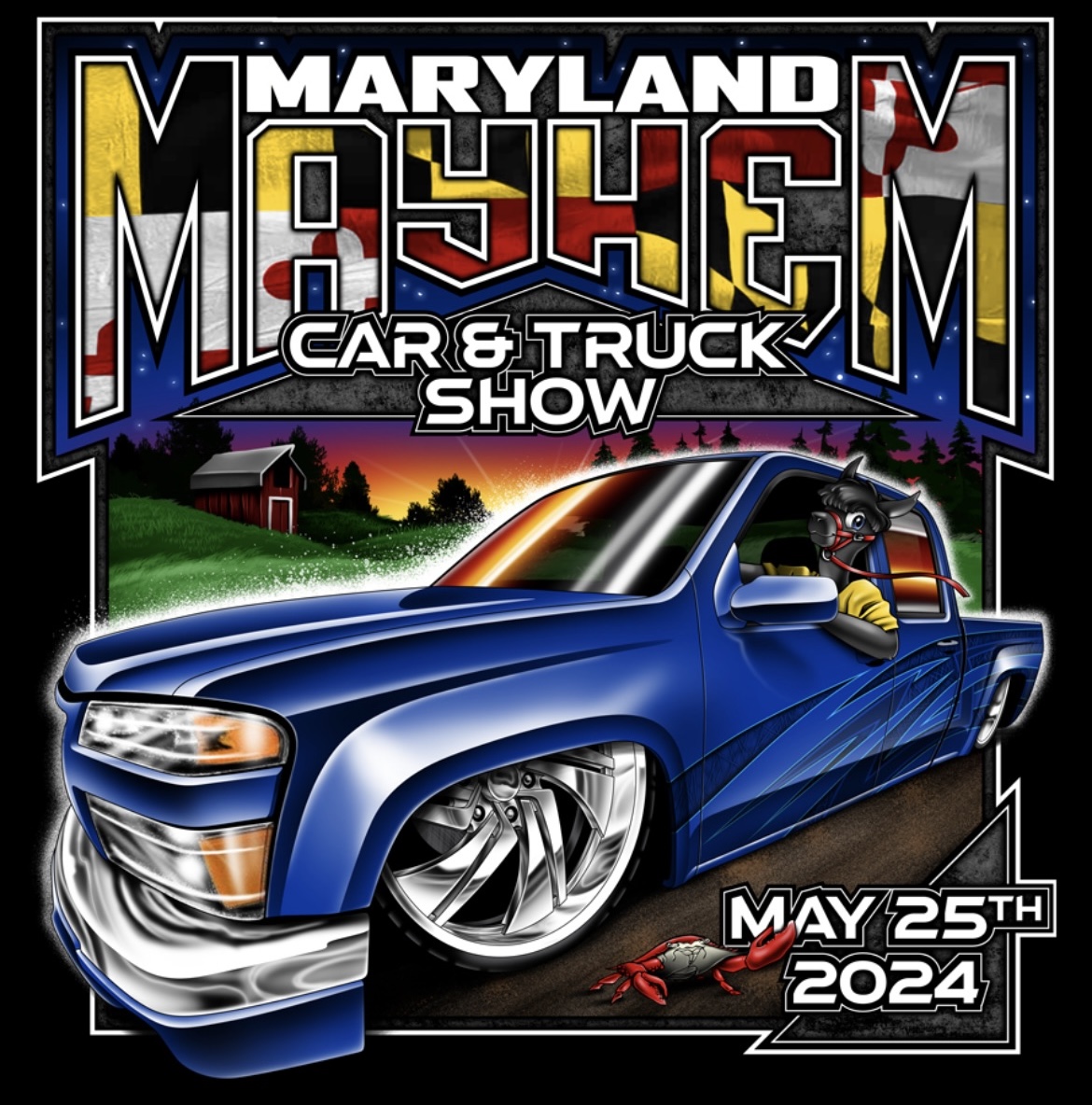 Maryland Mayhem Car & Truck Show 2024
