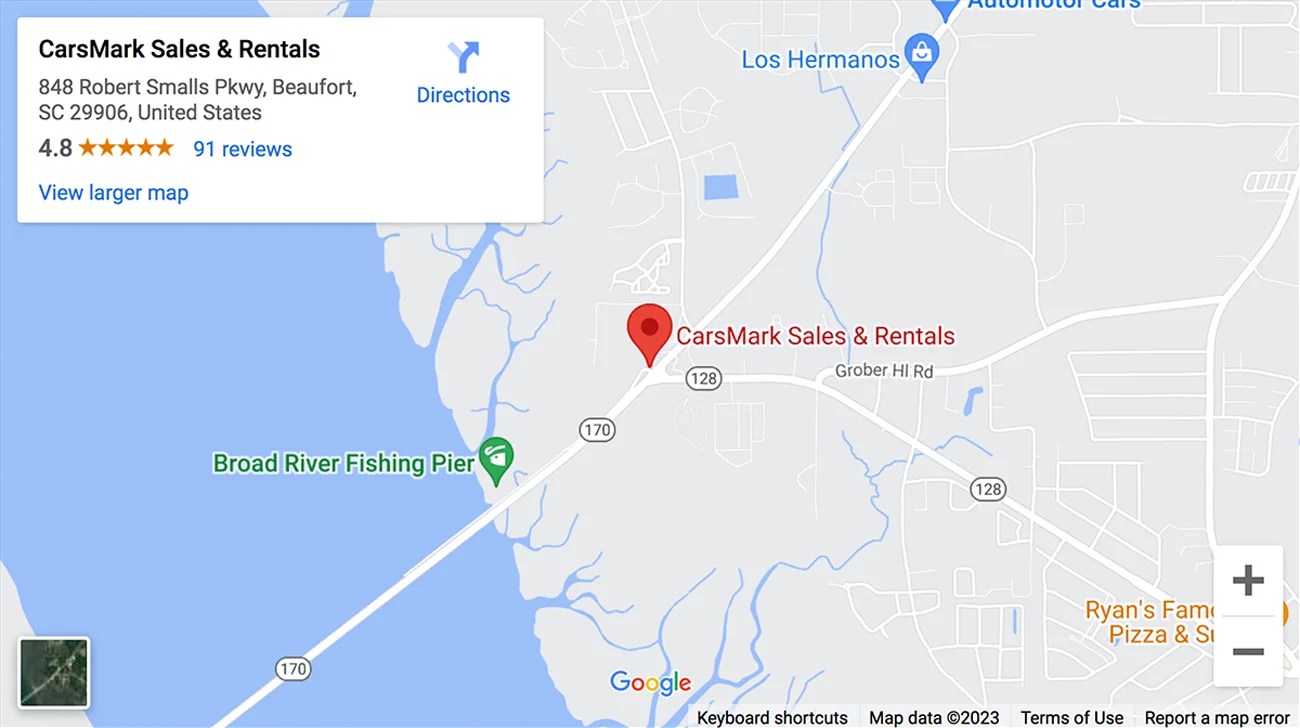 Carsmark Lease Here Pay Here In Beaufort, South Carolina