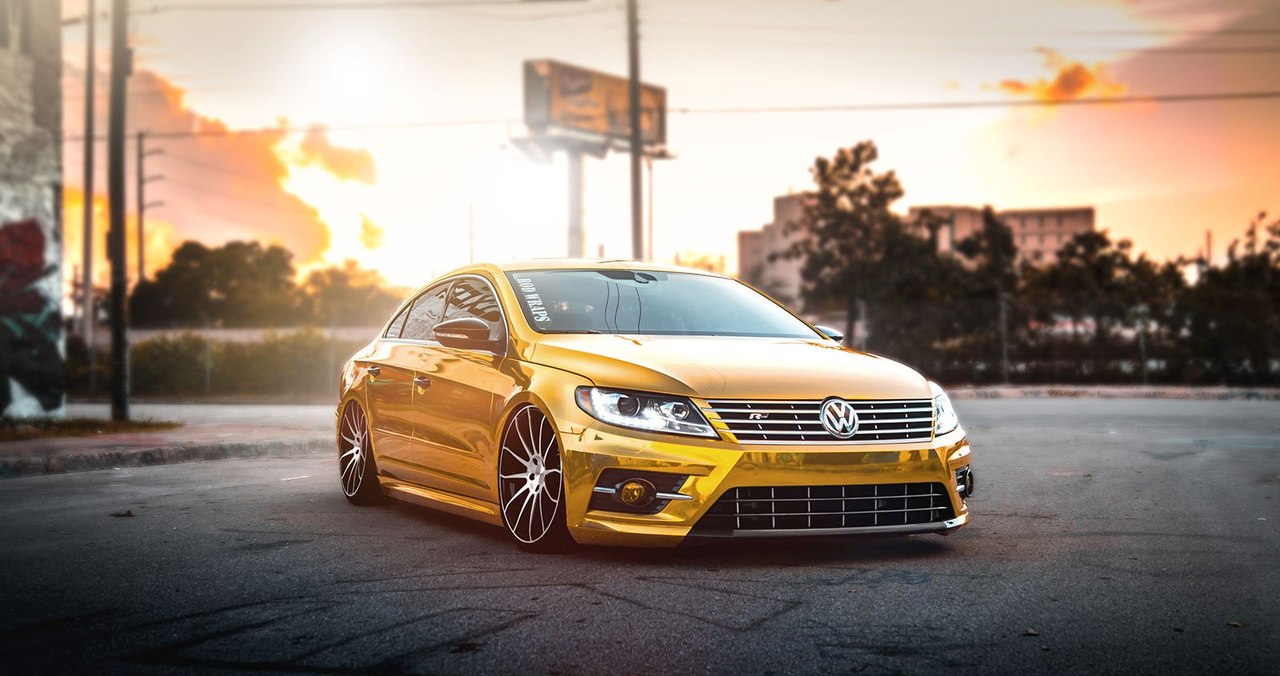 Slammed Volkswagen Passat CC - Cars One Love