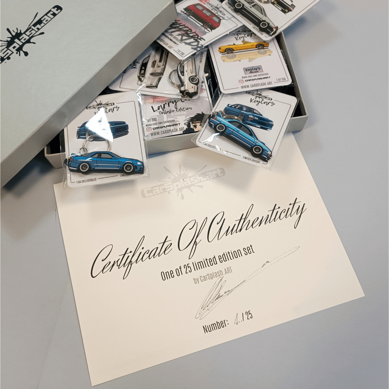 KeyCars JDM Box 1/25 CarSplashART