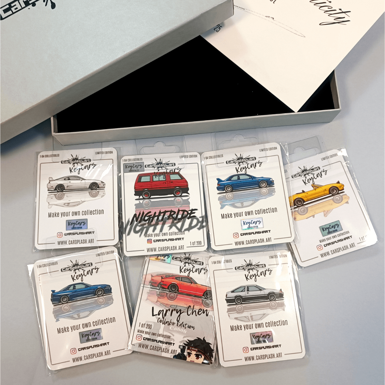 KeyCars JDM Box 1/25 CarSplashART