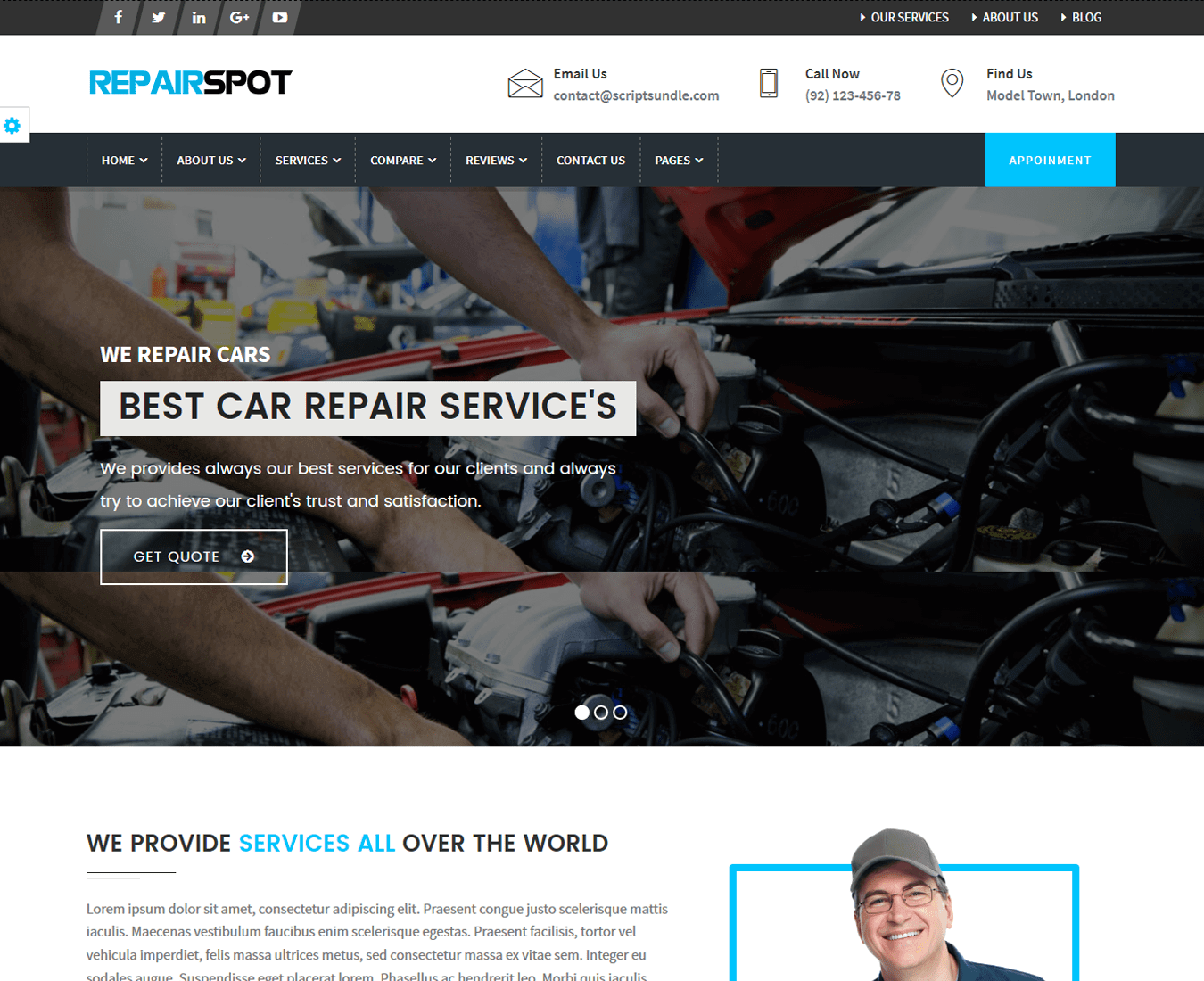 CarSpot Automotive Car Dealer Wordpress Theme for Auto Dealers