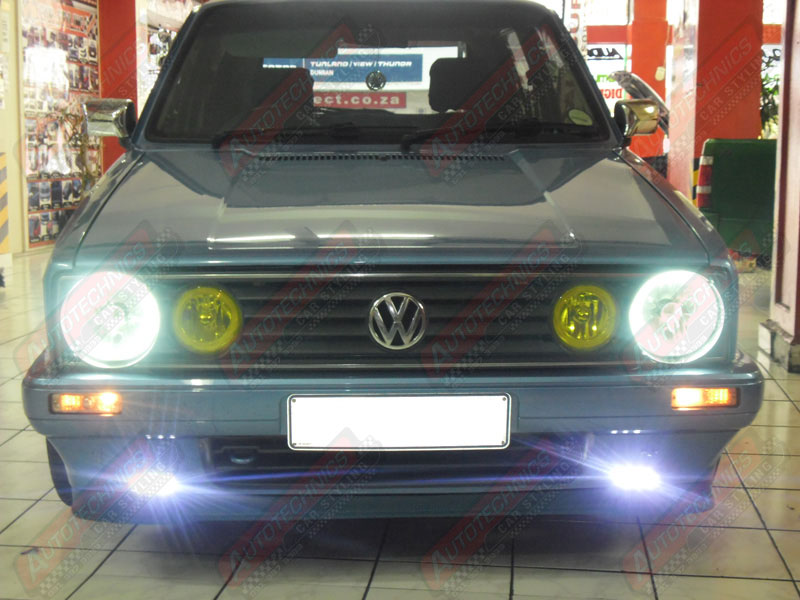 VW Volkswagen Golf 1 Xenon Hid Kitt fitment Autotechnics