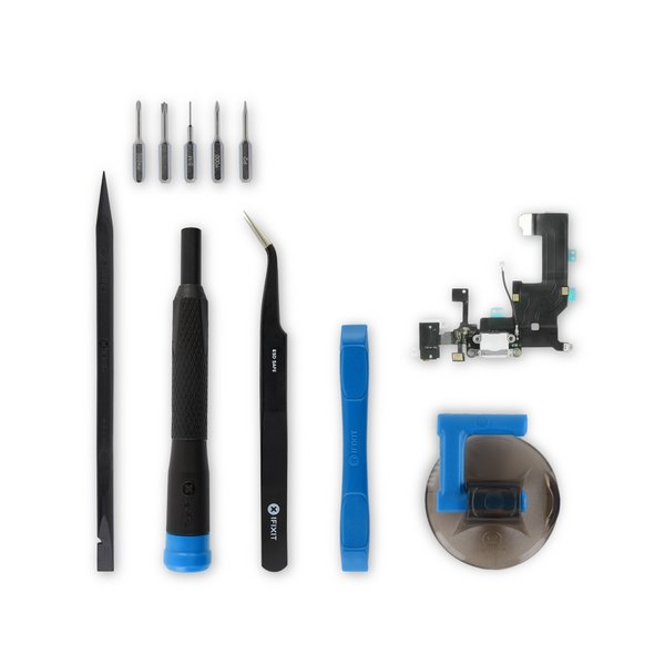 iPhone 5 Lightning Connector and Headphone Jack iFixit Store