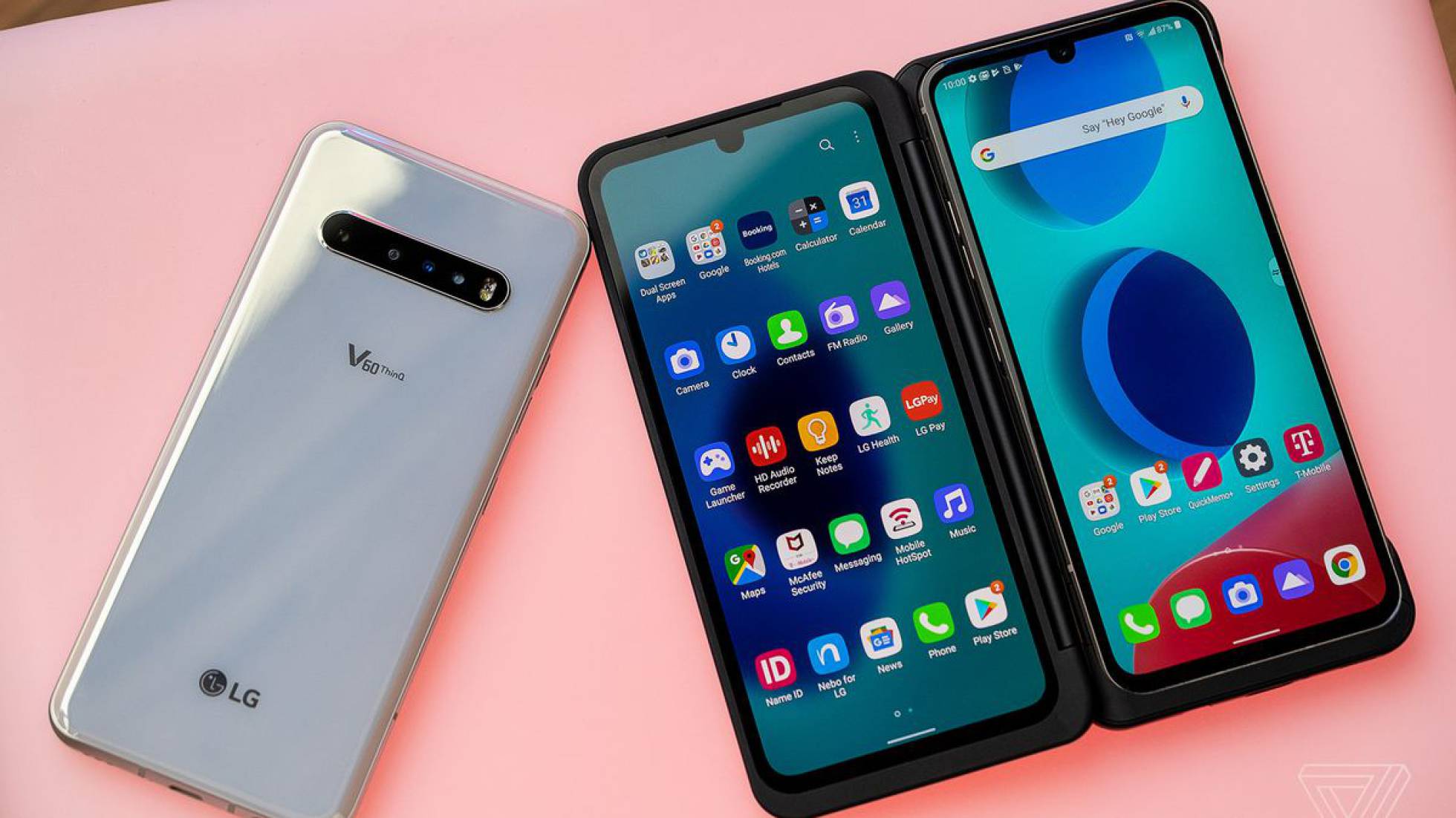 LG anuncia su nuevo «smartphone» con doble pantalla, el LG V60 ThinQ 5G