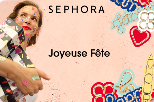 Ecarte cadeau Sephora