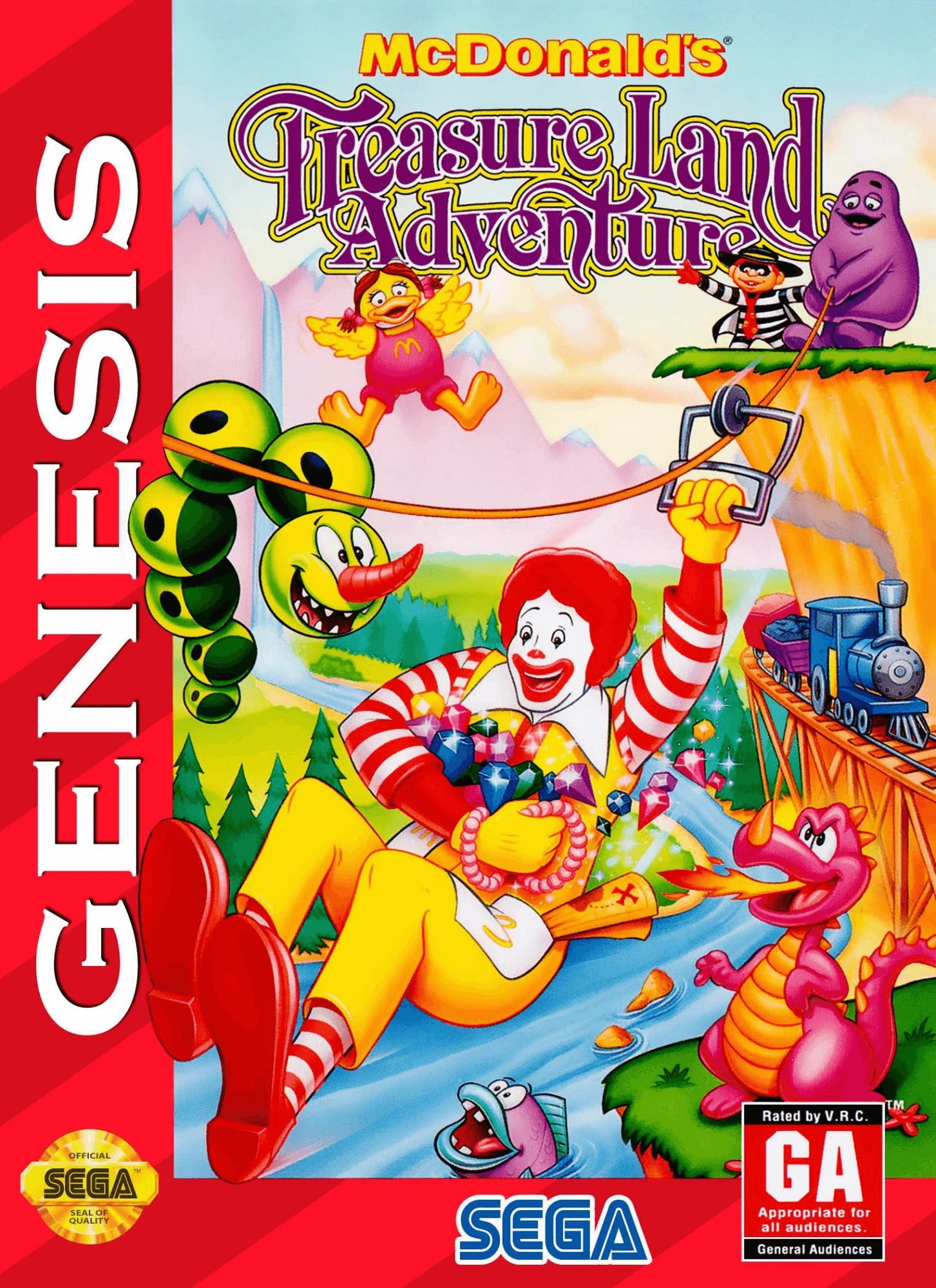 McDonald's Treasure Land Adventure / Niveau 4 2ème Partie CarteMémoire