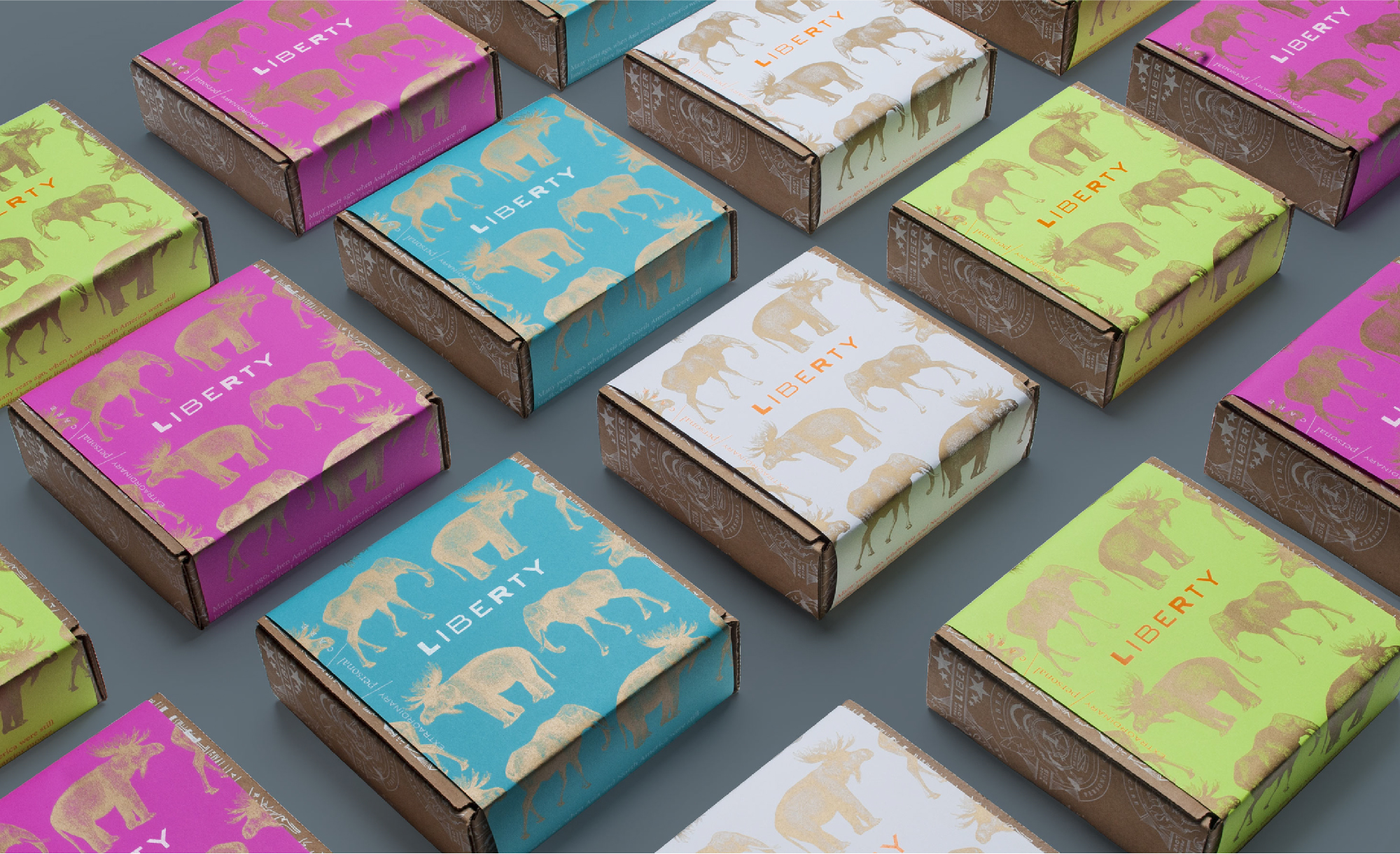 Packaging Design Agency for Liberty Feminine Carter Hales