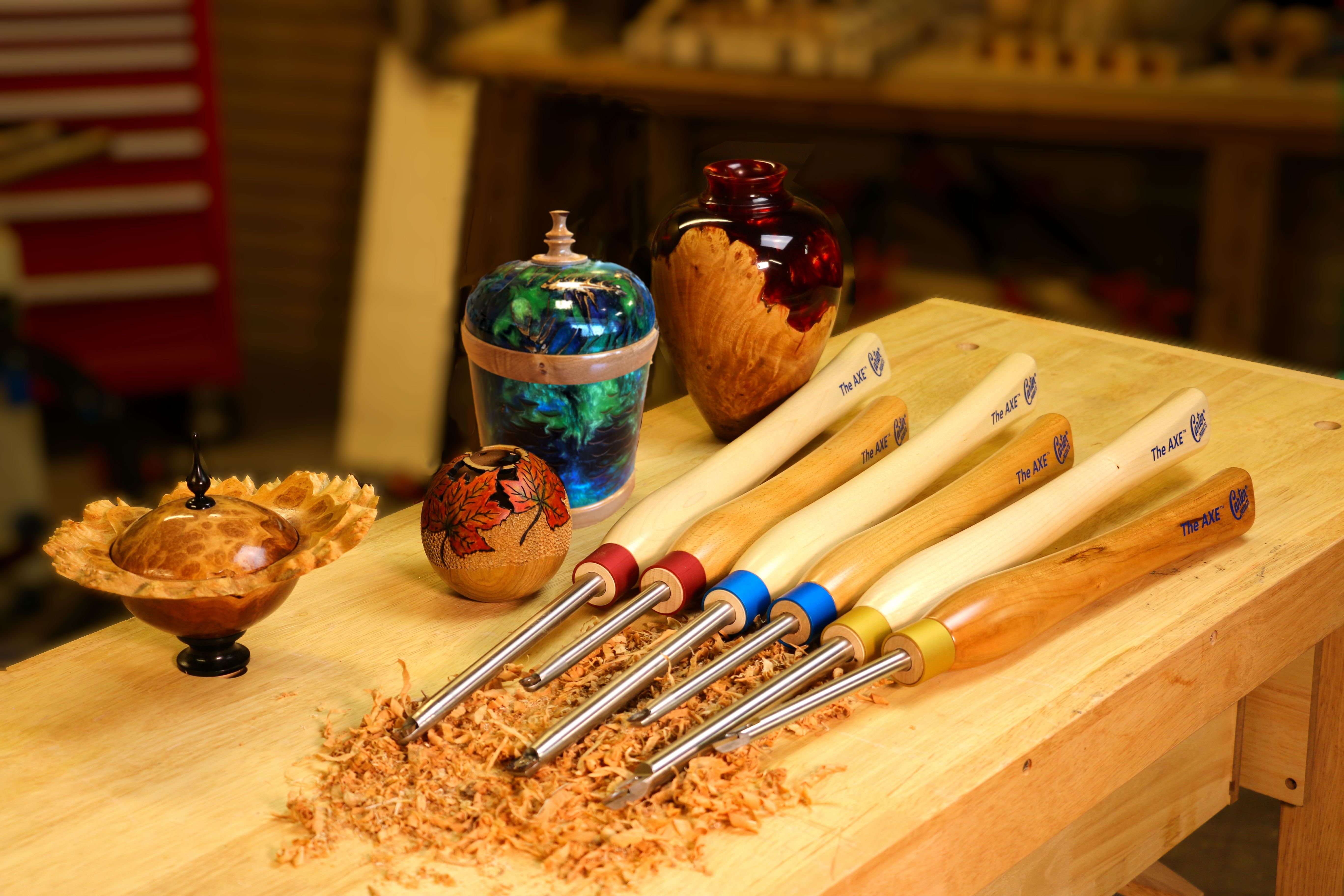 The AXE™ Woodturning Tools Carter Products