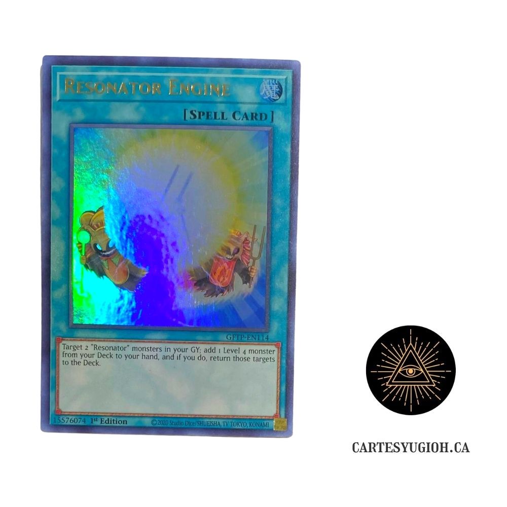 Resonator Engine Cartes YuGiOh