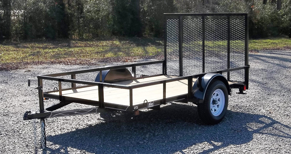 D & P Single Axle Series Utility Trailer CarTex Trailers