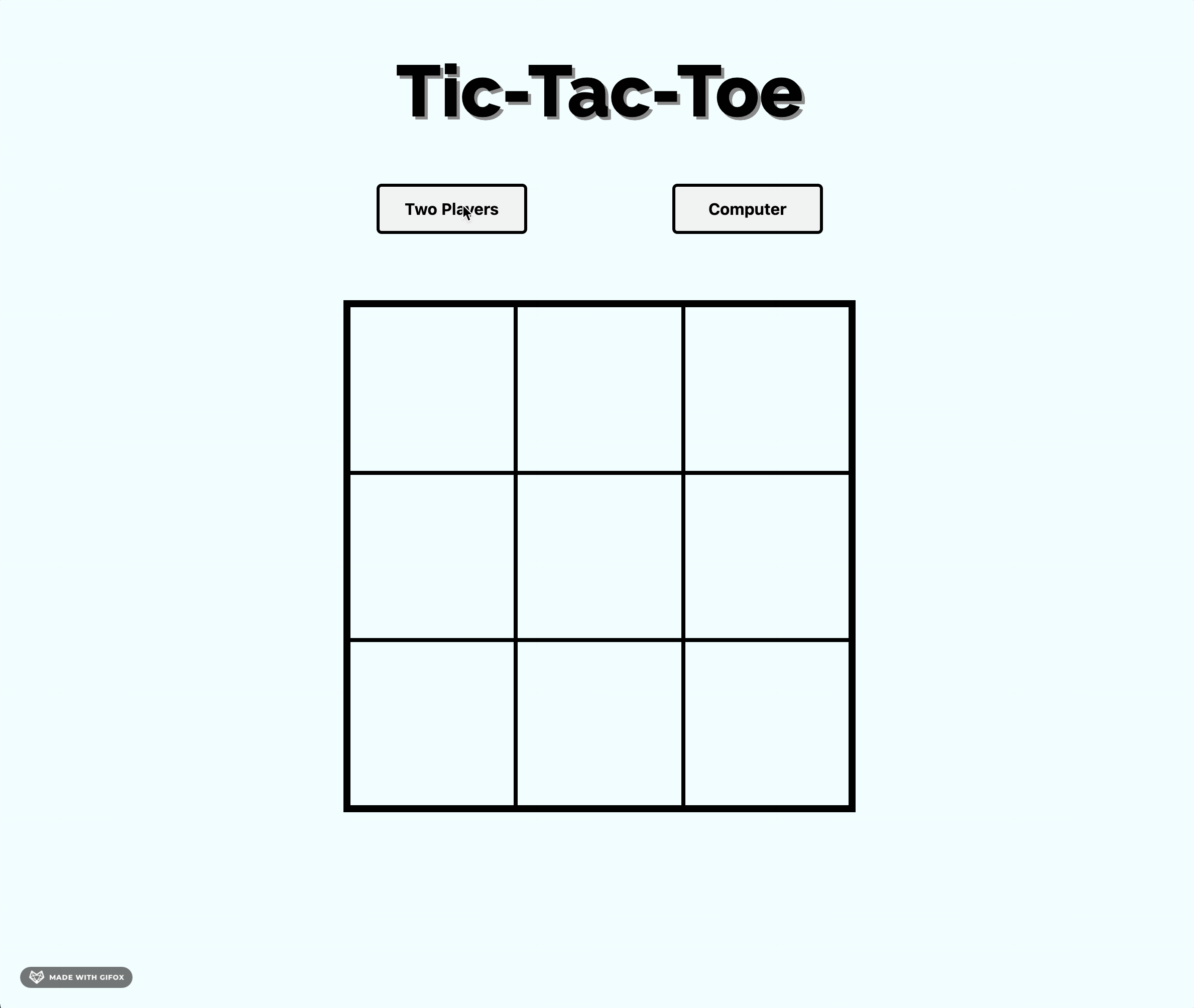 GitHub cartiervu/TicTacToeMiniMax TicTacToe implemented in a