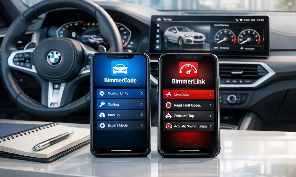 BimmerCode vs BimmerLink: Which App Does Your BMW Actually Need