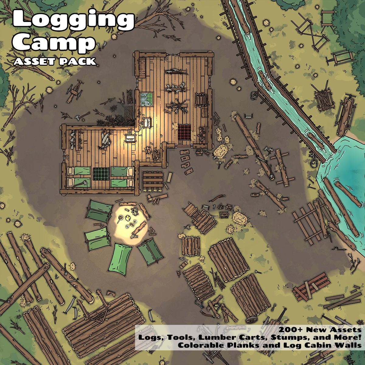 Logging Camp (Personal Use) CartographyAssets