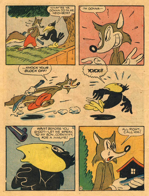 NOT Casper, NOT Daffy, NOT Fox & Crow Classic Cartoon
