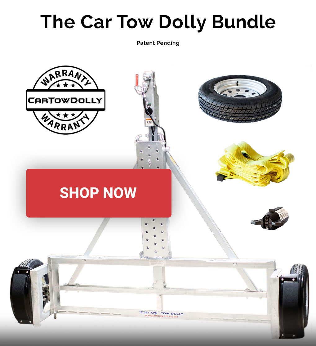 1 Car Tow Dolly Disc Brake Dolly Free Nationwide Ship