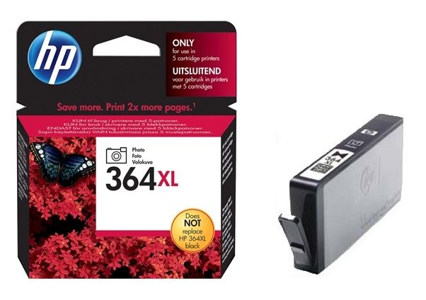 Original High Capacity Hp 364 Xl Photo Black Ink Cartridge - (Cb322Ee) - Cartridge World Malta