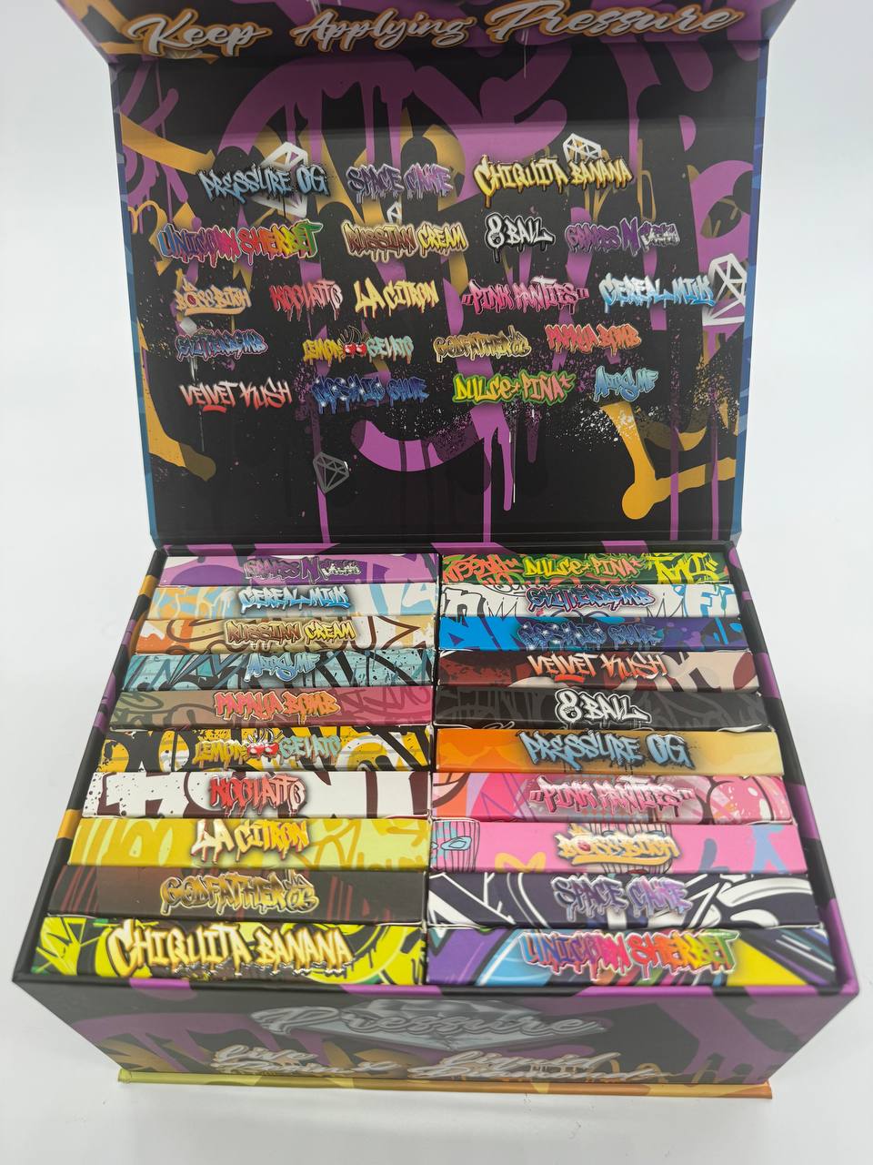 Pressure 2G Disposable Carts of Vapor