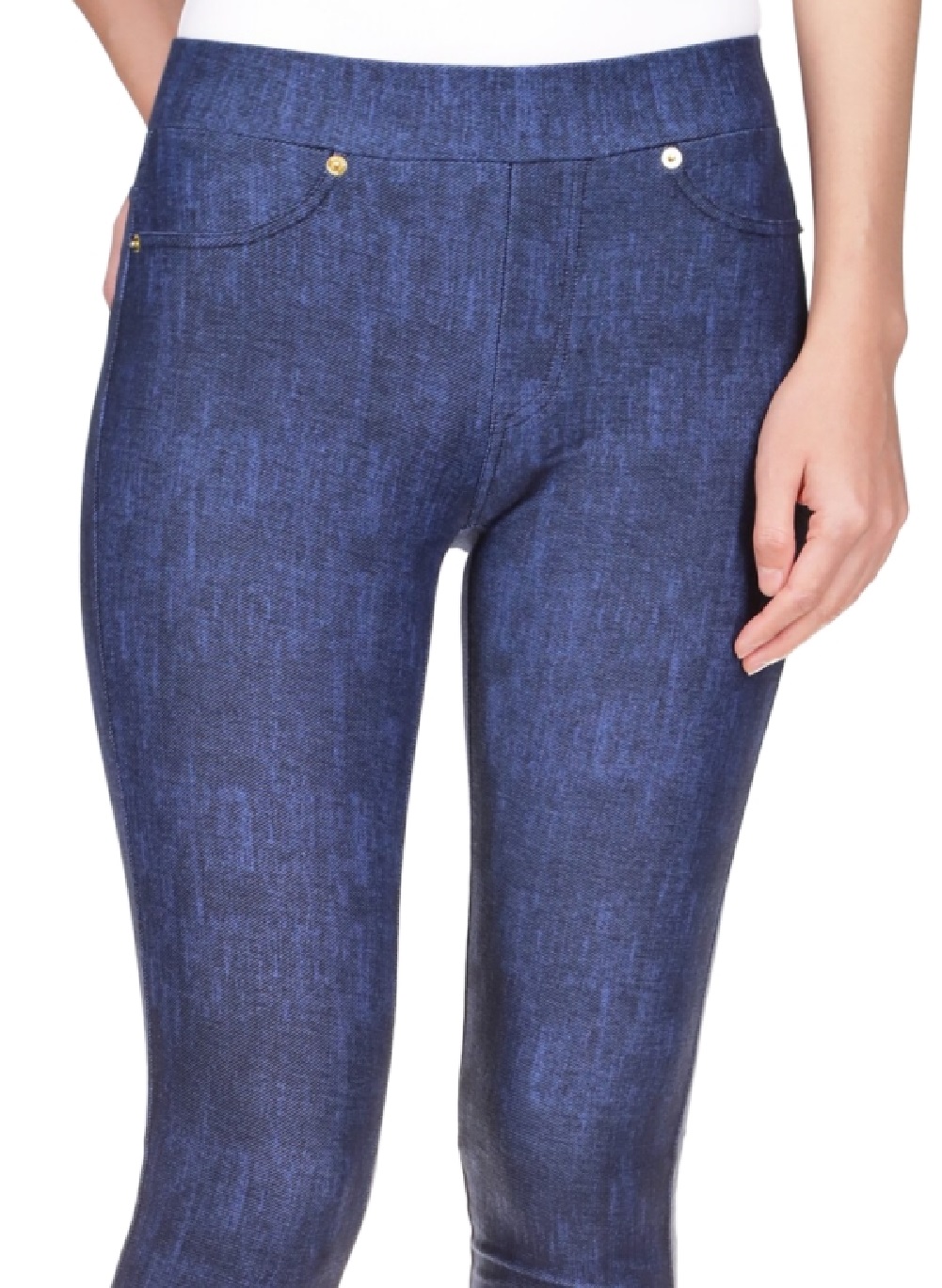 Michael Kors Women's High Rise Denim Leggings Blue Size XSmall eBay