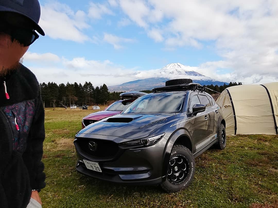 マツダ CX5を華麗にカスタム！by ロードハウス (2019/11/26) スタッフの休日～♪11月23日24日でふもとっぱらキャンプ