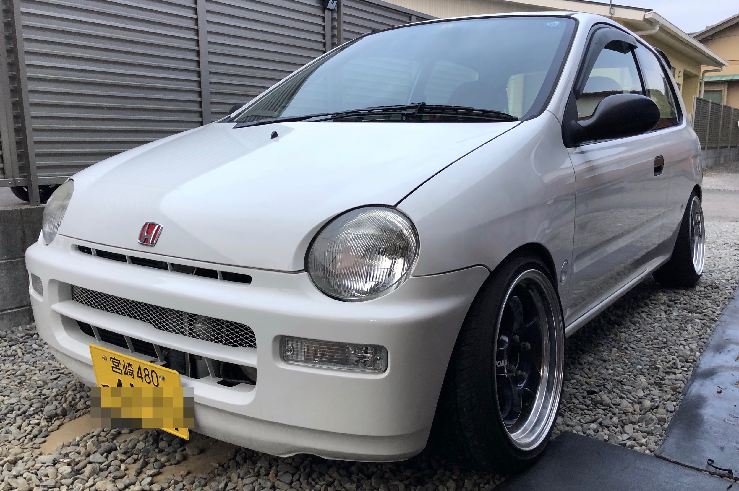 ホンダ トゥデイを華麗にカスタム！by aggressor (2019/03/18) workのホイール15インチフロントオフセット＋32