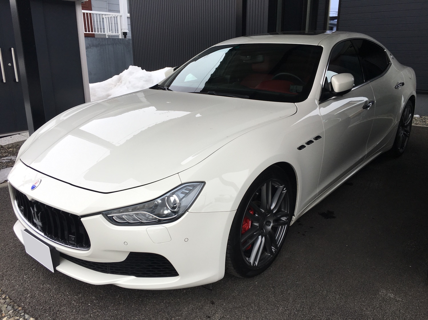 マセラティ ギブリを華麗にカスタム！by Shin specialists☆ (2018/03/23) 北海道はまだちょっと早いかもしれ