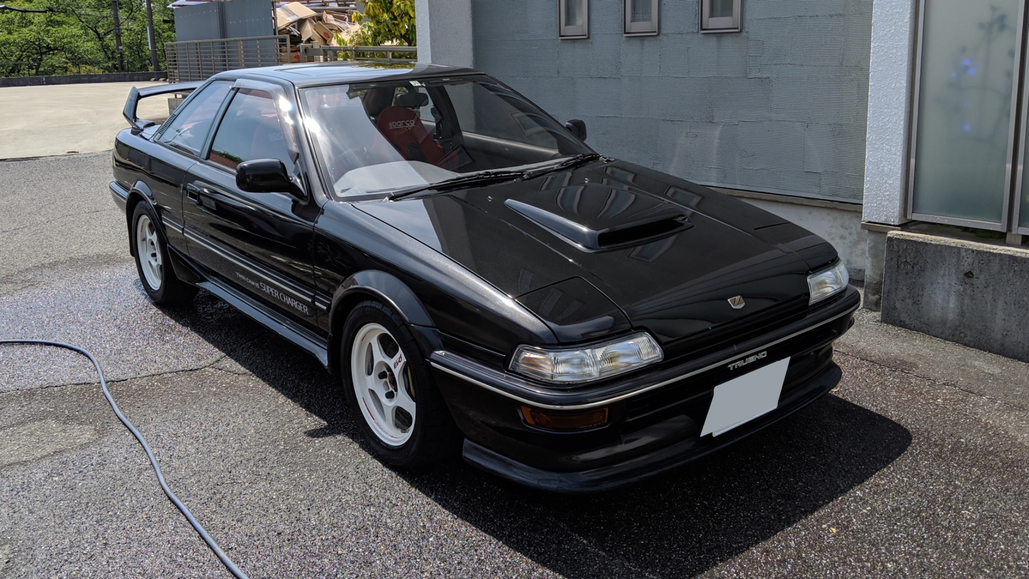トヨタ スプリンタートレノを華麗にカスタム！by だんなのQ2 (2019/08/19) 実は2台目のAE92トレノです。色んな車を乗って
