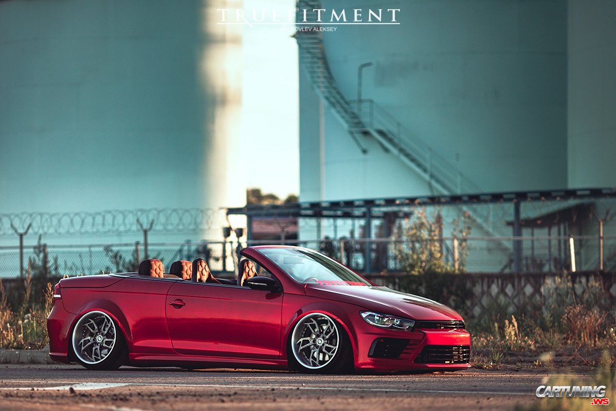 Bagged Volkswagen EOS