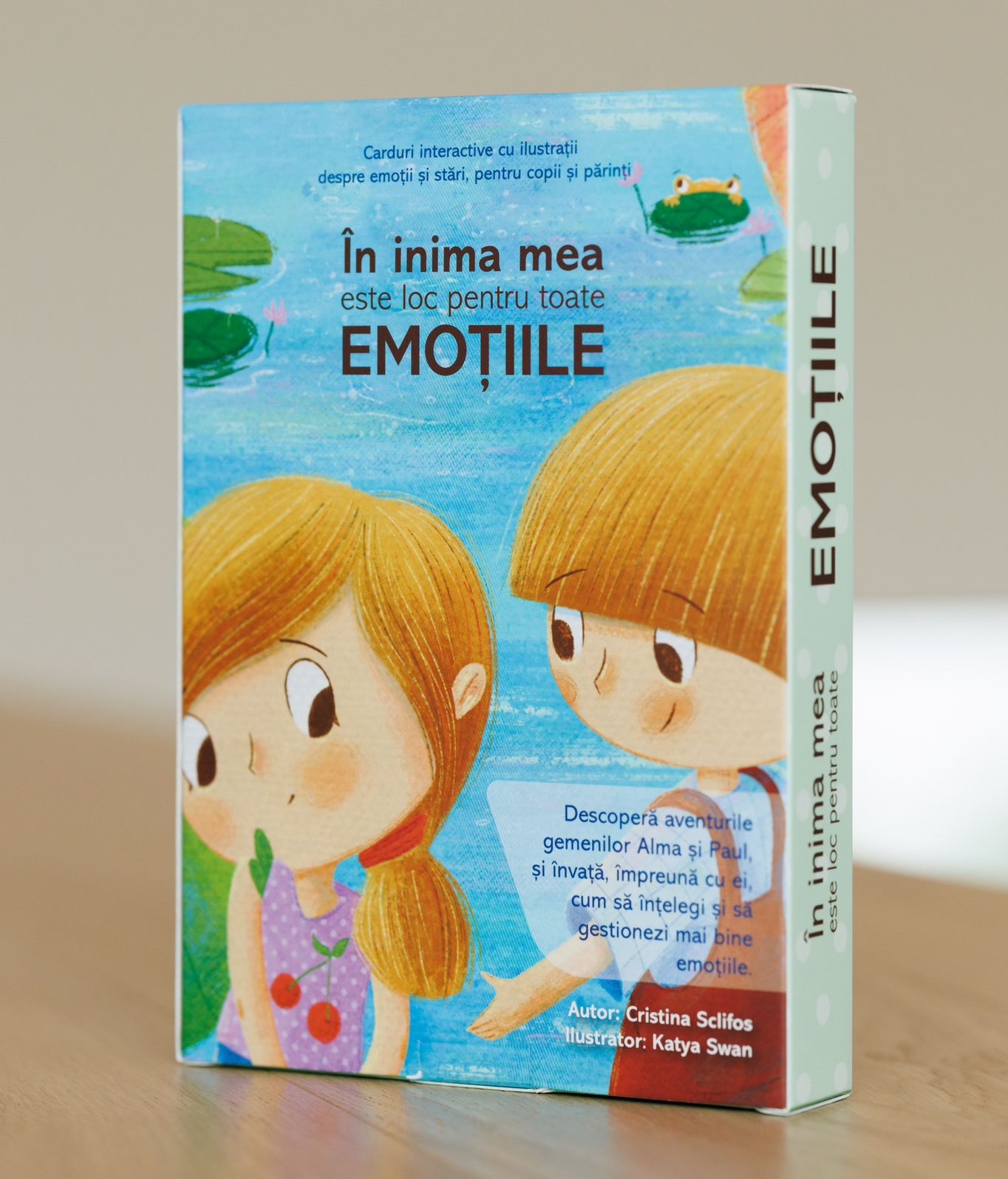 In inima mea este loc pentru toate emotiile. Set carduri Cristina Sclifos