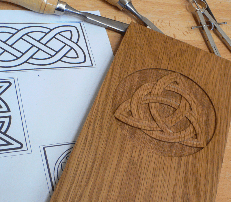 Celtic Patterns Carving by numbers
