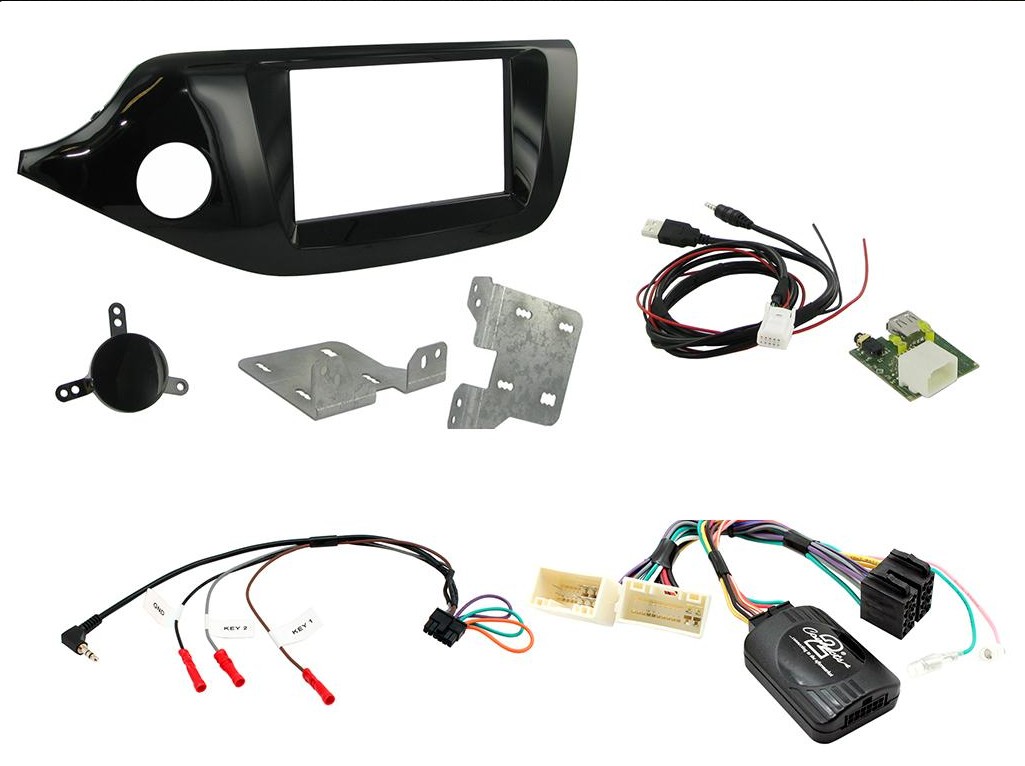 Kia Ceed multimedia system med Apple CarPlay & Android auto