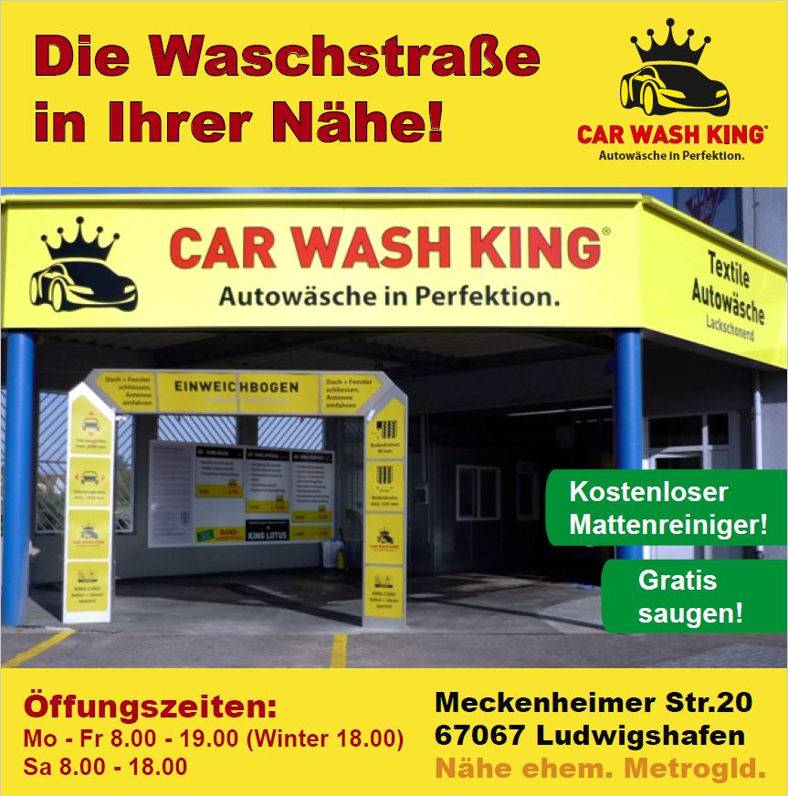 CAR WASH KING Hochmoderne TextilAutowaschstraße