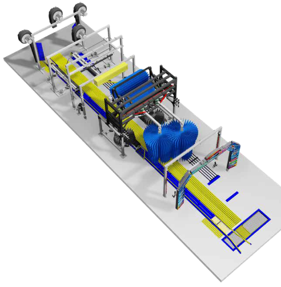 Carwash Solutions Australia 1 Conveyor / Tunnel Car Wash Equipment Sales & Installation