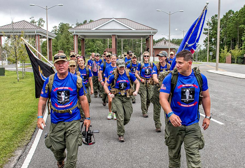 Local Filmmaker Joins Marines in Longest Ruck March in U.S. History