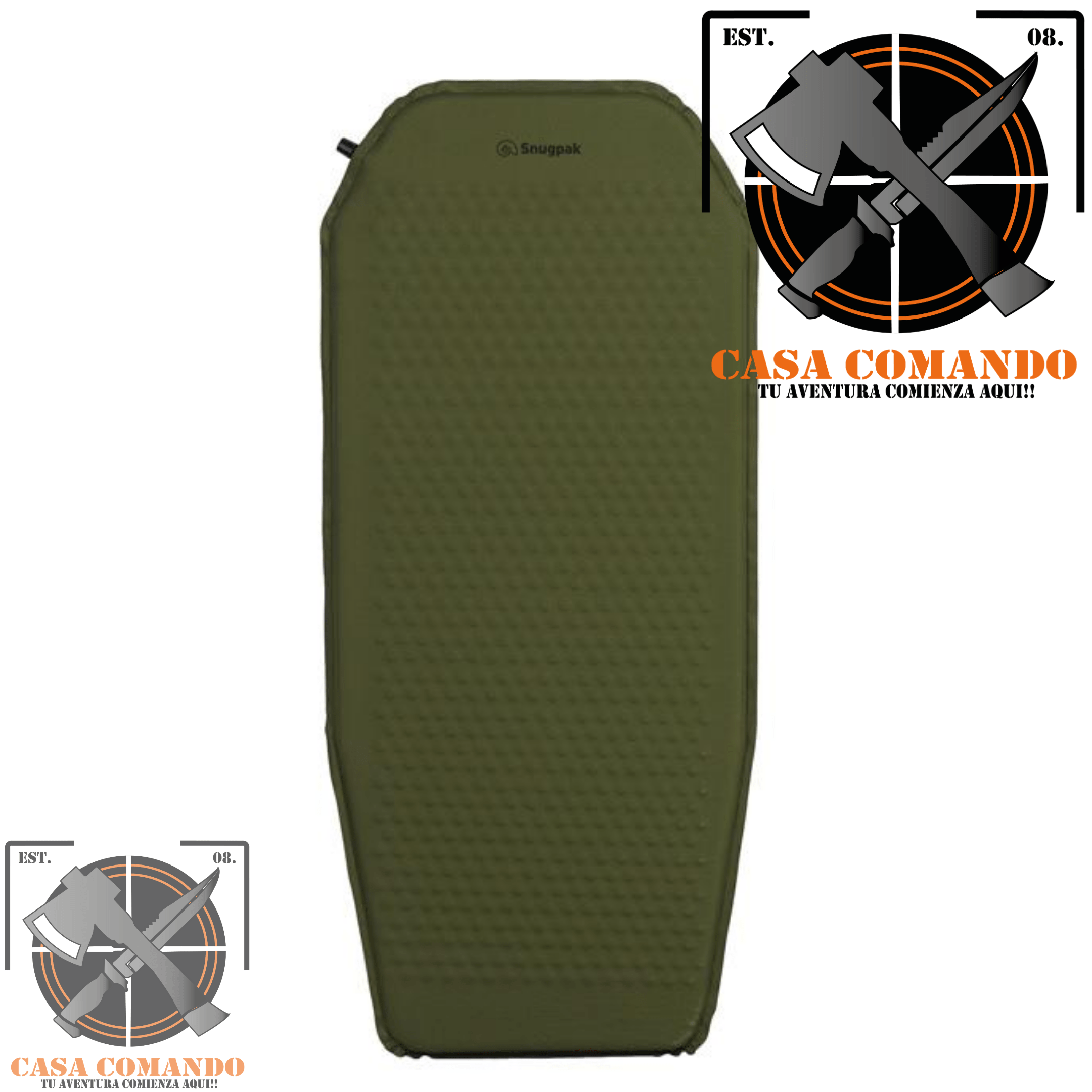 91910OD SNUGPAK INFLABLE BASECAMP OPS SELF INFLATING MIDI