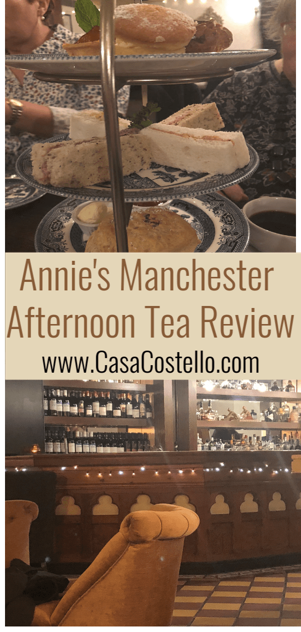 Annie's Manchester Afternoon Tea Review Casa Costello