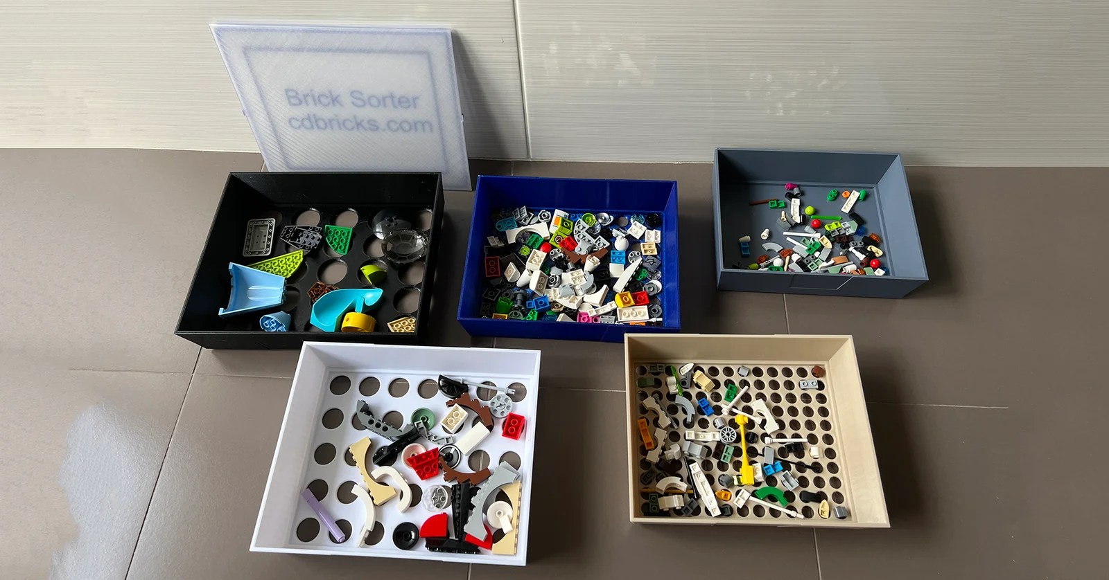 3D Print your own LEGO Sorter Casa De Bricks