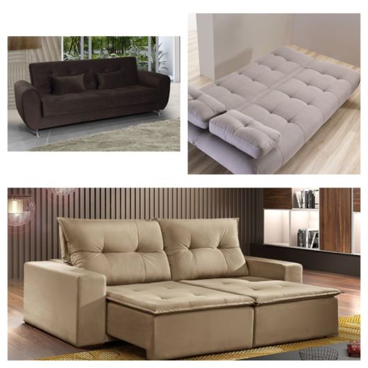 Sofá confortável Os 60 modelos mais aconchegantes de todos!