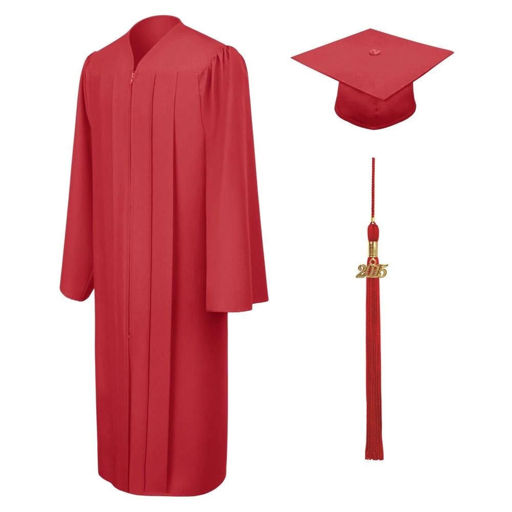 ECOFRIENDLY ADULT & TEEN MATTE GRADUATION GOWN RECYCLE FABRIC