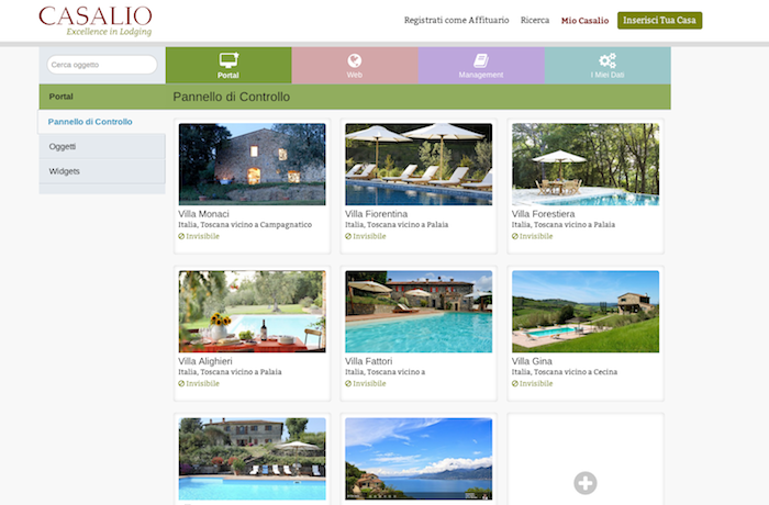 3. CASALIO WEB Professional Website for Vacation Rentals Use your