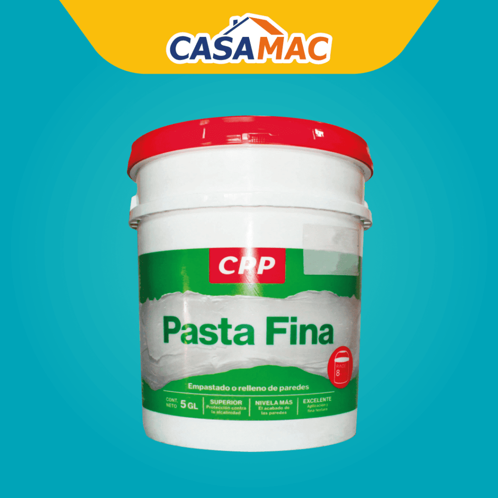 PASTA FINA PARA MUROS CPP DE 4 GL CASAMAC