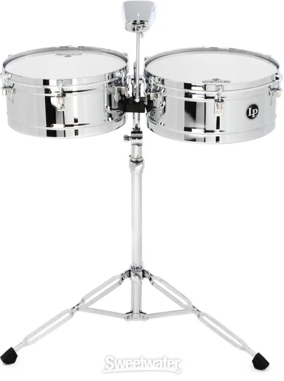 TIMBALES LP ® MATADOR ® 14″ Y 15″ CROMADOS Casa Musical Guty