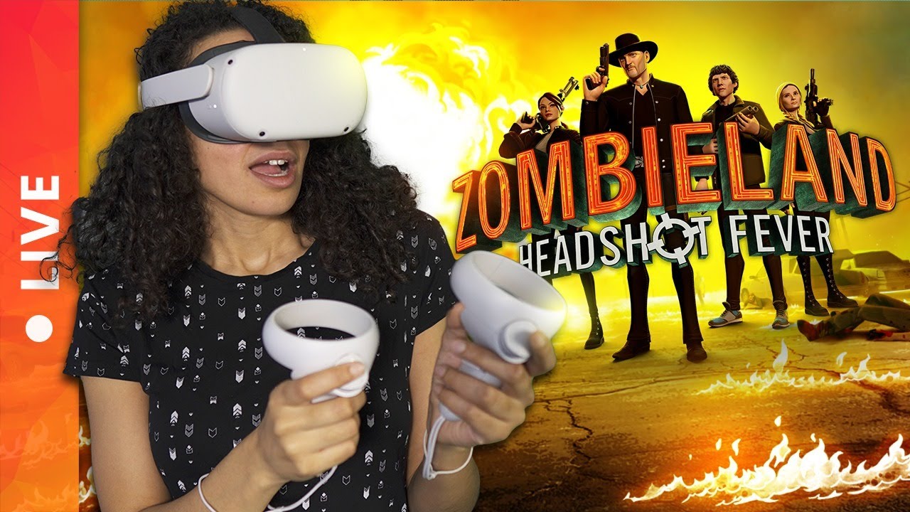 Zombieland VR Headshot Fever Gameplay on Oculus Quest 2 (Live) Cas